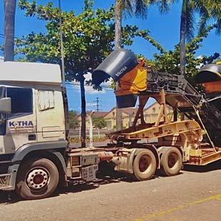 K-tha transportes referência em transportadora de maquinas pesadas